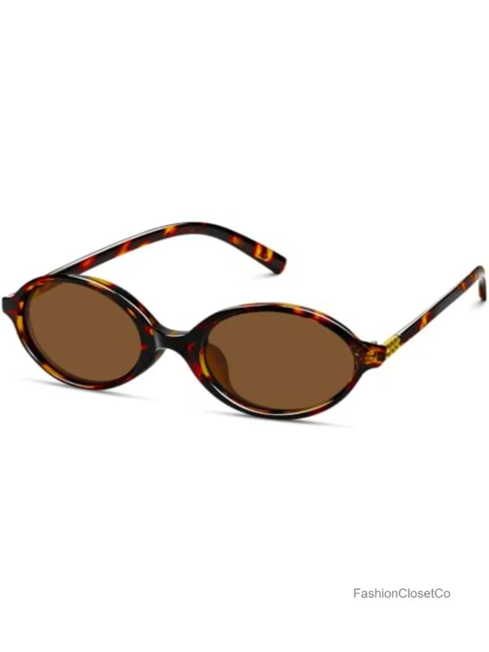 Retro Oval Y2K Small Frame Sunglasses UV400 Fashion Sunnies